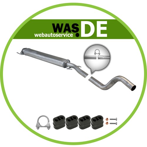 Mittelschalldämpfer opel - mittelschalldämpfer,