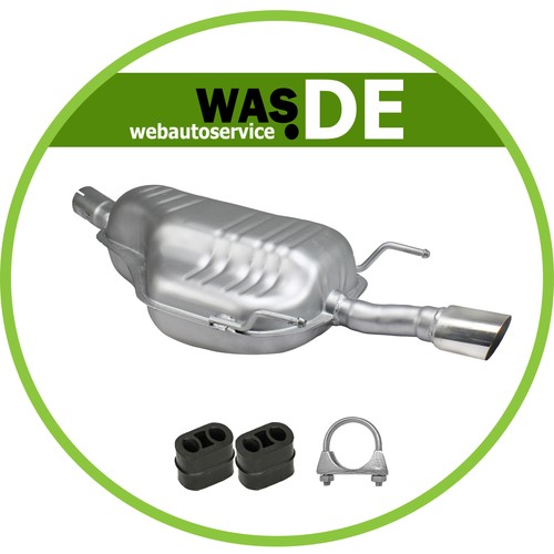 Auspuff endschalldämpfer opel - auspuff,